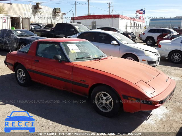 1985 MAZDA RX7 12A JM1FB331XF0902061 image 0