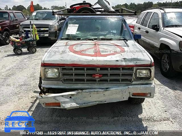 1985 CHEVROLET S TRUCK S10 1GCBS14E2F2182182 image 5