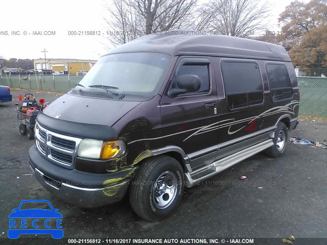 2002 DODGE RAM VAN B1500 2B6HB11Y62K130880 зображення 1