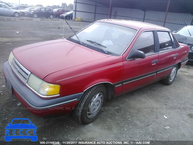 1991 FORD TEMPO GL 2FAPP36X4MB195031 image 1