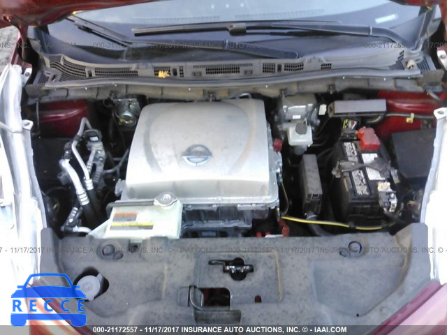 2014 NISSAN LEAF S/SV/SL 1N4AZ0CP9EC337328 image 9