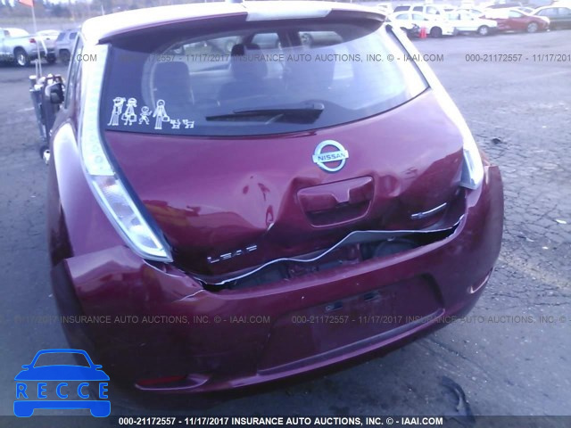 2014 NISSAN LEAF S/SV/SL 1N4AZ0CP9EC337328 зображення 5