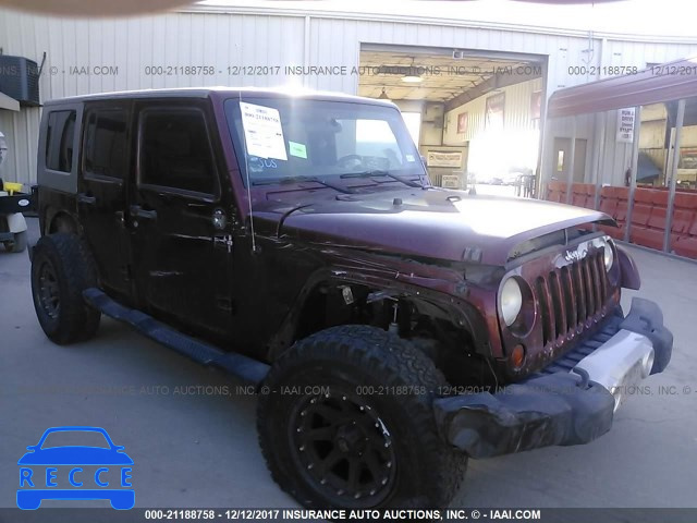 2008 JEEP WRANGLER UNLIMITE SAHARA 1J4GA59148L623291 image 0