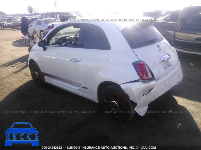 2016 FIAT 500 ELECTRIC 3C3CFFGE5GT201569 зображення 2