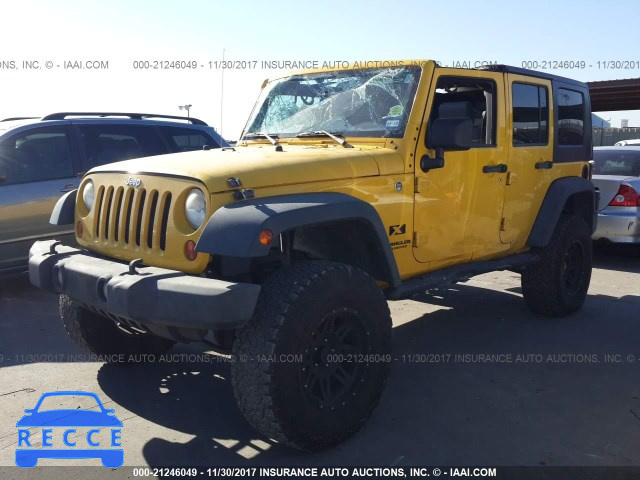 2008 JEEP WRANGLER UNLIMITE X 1J4GA39128L606901 image 1