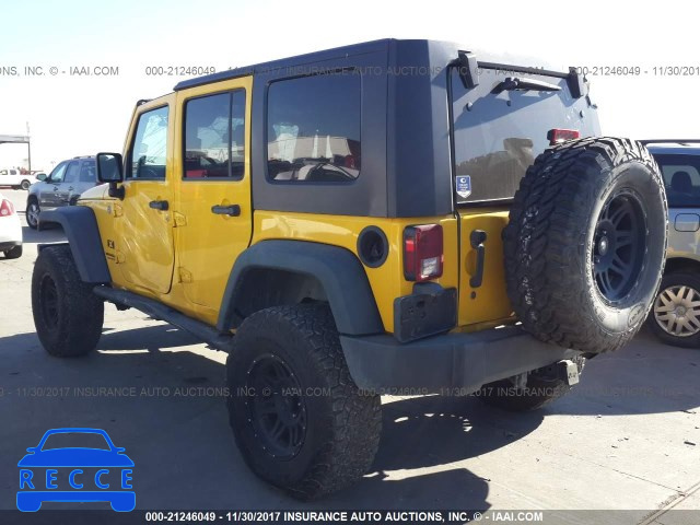 2008 JEEP WRANGLER UNLIMITE X 1J4GA39128L606901 image 2