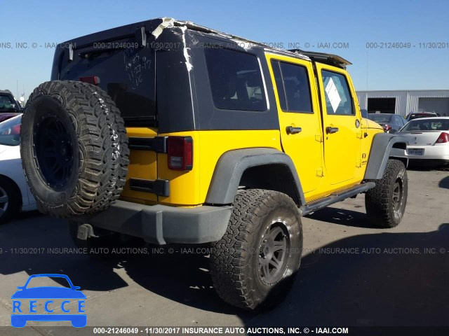 2008 JEEP WRANGLER UNLIMITE X 1J4GA39128L606901 image 3