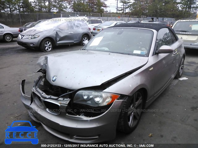 2008 BMW 128 I WBAUL73558VE88434 image 1