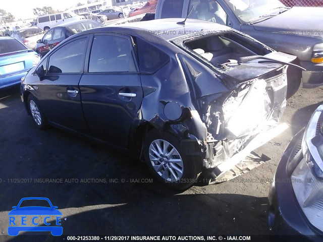 2013 TOYOTA PRIUS PLUG-IN JTDKN3DPXD3039993 image 2