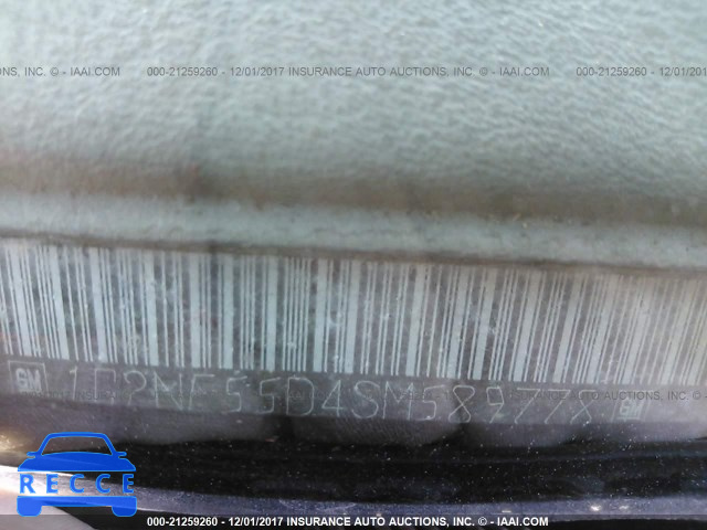 1995 PONTIAC GRAND AM SE 1G2NE55D4SM589778 зображення 8