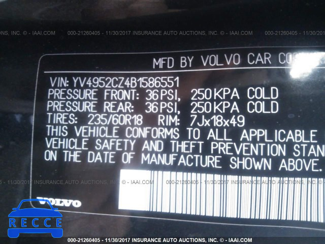 2011 Volvo XC90 3.2 YV4952CZ4B1586551 image 8