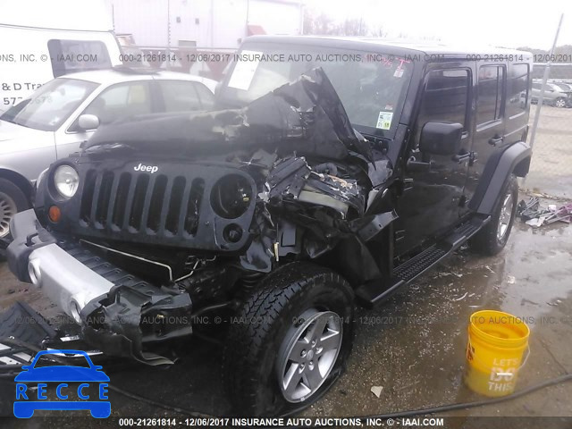 2008 JEEP WRANGLER UNLIMITE SAHARA 1J4GA59178L618828 image 1
