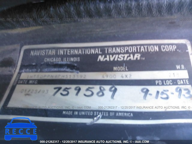 1993 INTERNATIONAL 4900 4900 1HTSDPPN9PH513592 зображення 9