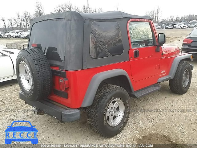 2006 JEEP WRANGLER / TJ SPORT 1J4FA49S56P764455 image 3