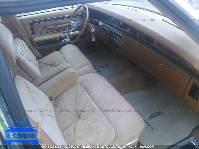 1977 LINCOLN CONTINENTAL 7Y82A959722 image 4