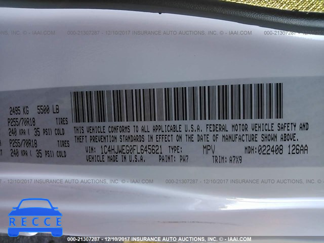 2015 JEEP WRANGLER UNLIMITE SAHARA 1C4HJWEG0FL645621 image 8