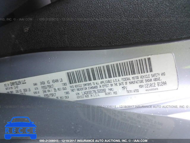 2008 JEEP WRANGLER UNLIMITE X 1J4GA39178L569392 image 8