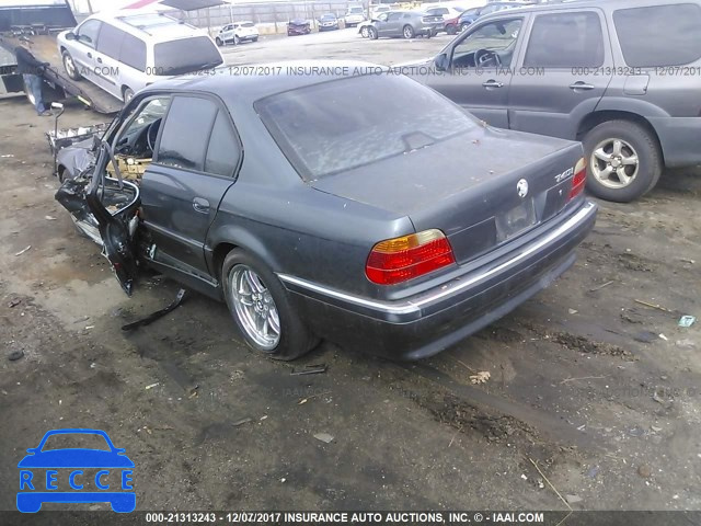 1999 BMW 740 I AUTOMATICATIC WBAGG8332XDN75313 Bild 2