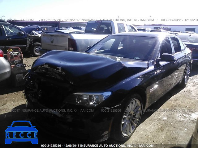 2014 BMW 750 I WBAYA8C58ED499858 image 1