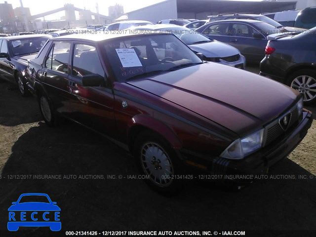 1987 Alfa Romeo Milano GREEN ZARDA1244H1050044 image 0