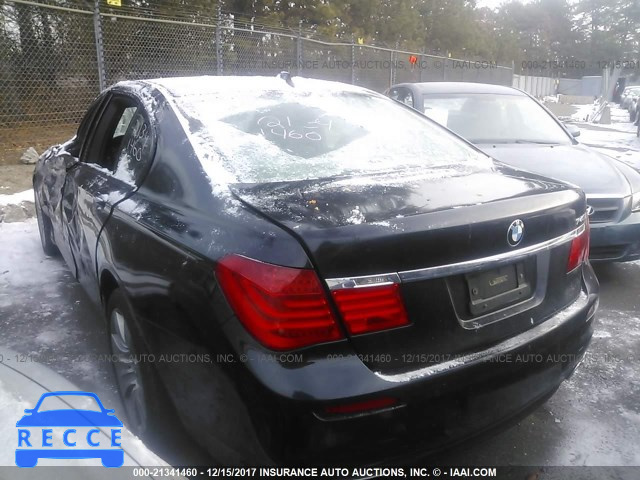 2011 BMW 740 I WBAKA4C54BC612611 image 2