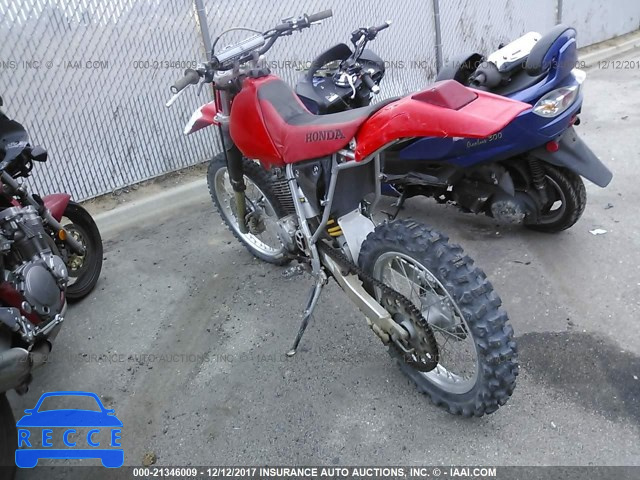 2003 HONDA XR250 R JH2ME08013M800897 зображення 2