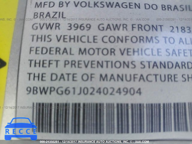2002 Volkswagen GTI VR6 9BWPG61J024024904 Bild 8