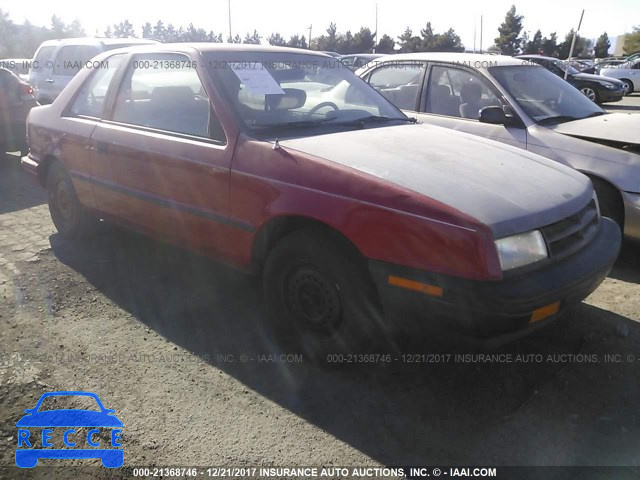 1991 DODGE SHADOW 1B3XP44K7MN553011 зображення 0