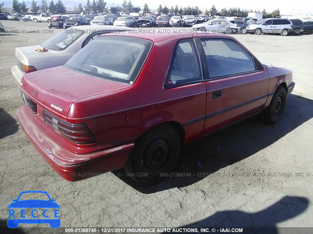 1991 DODGE SHADOW 1B3XP44K7MN553011 image 3