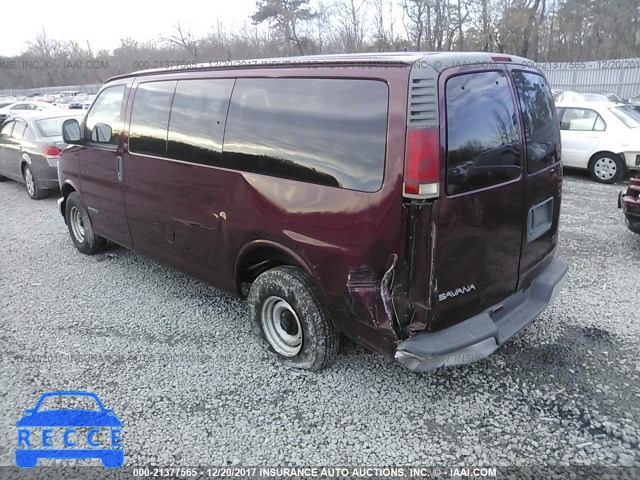 2001 GMC SAVANA G1500 1GKFG15R911170277 image 2