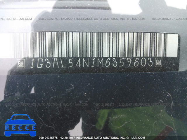 1991 Oldsmobile Cutlass Ciera 1G3AL54N1M6359603 image 8
