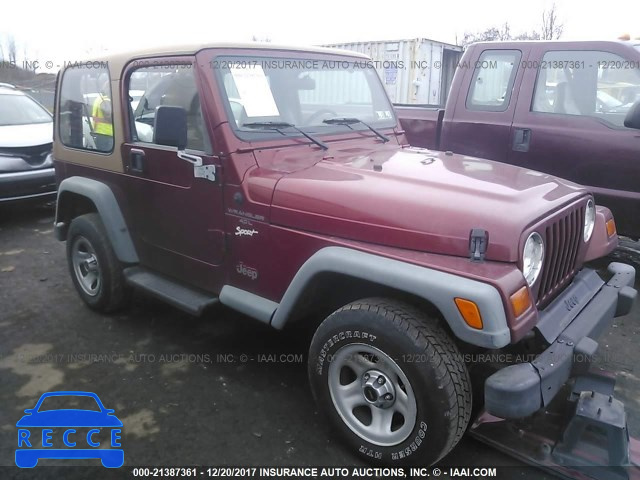 1998 Jeep Wrangler / Tj SPORT 1J4FY19S0WP802250 image 0