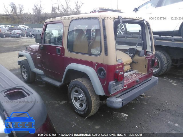 1998 Jeep Wrangler / Tj SPORT 1J4FY19S0WP802250 image 2