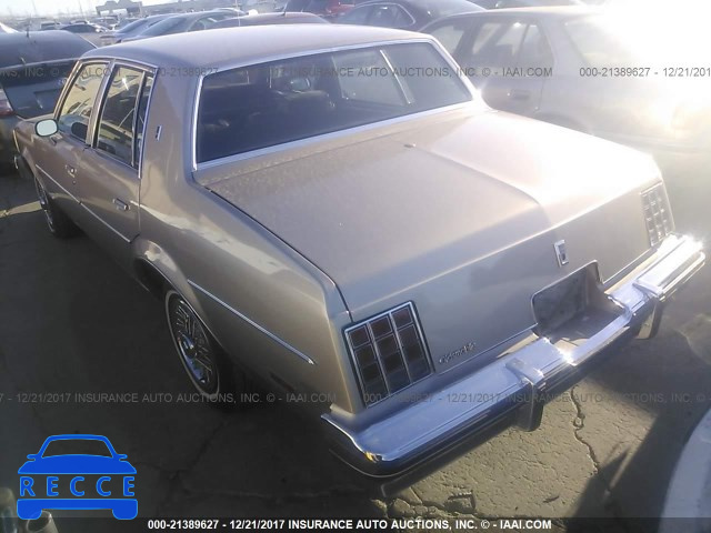 1983 OLDSMOBILE CUTLASS SUPREME 1G3AR69A0DM370159 зображення 2