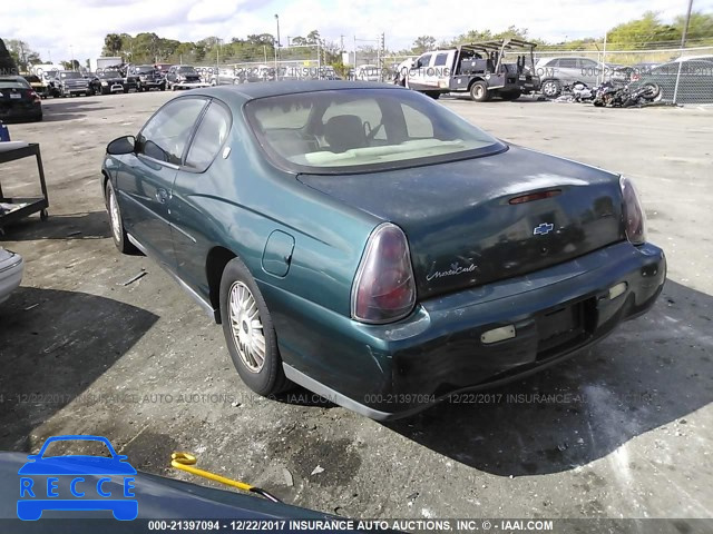 2000 Chevrolet Monte Carlo LS 2G1WW12E9Y9269910 Bild 2