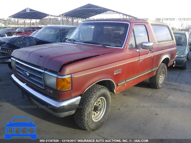 1991 Ford Bronco U100 1FMEU15H8MLA66519 зображення 1