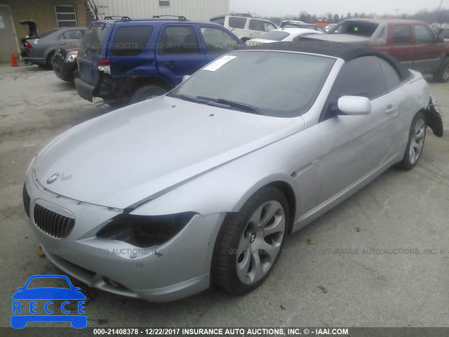 2007 BMW 650 I WBAEK13517CN82967 зображення 1