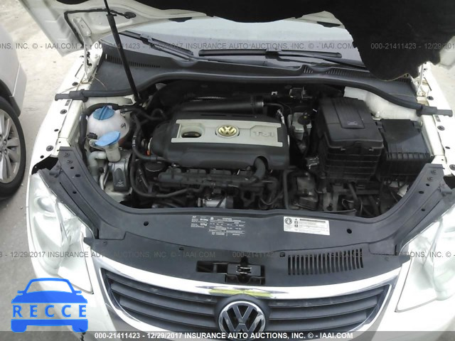 2010 VOLKSWAGEN EOS TURBO/KOMFORT WVWBA7AH0AV013550 зображення 9