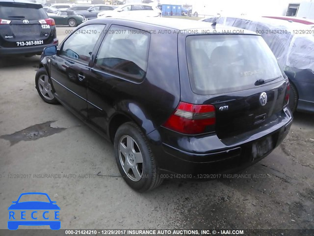 2001 VOLKSWAGEN GTI GLS WVWDC21J71W184007 image 2