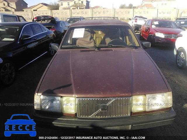 1991 VOLVO 940 GLE YV1JA895XM3000200 image 5