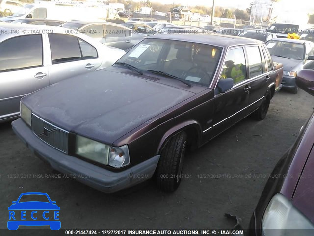 1990 VOLVO 740 GL YV1FA8842L2455156 image 1