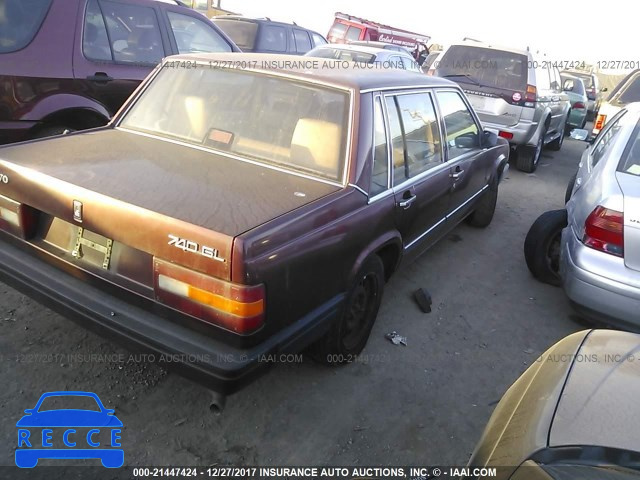 1990 VOLVO 740 GL YV1FA8842L2455156 image 3