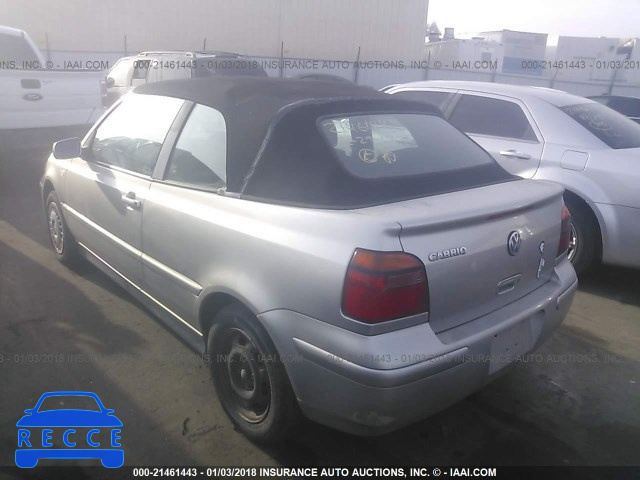 2001 VOLKSWAGEN CABRIO GLS 3VWCC21V51M800248 Bild 2