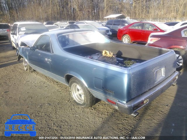 1984 CHEVROLET EL CAMINO 1GCCW8090ER117315 image 2