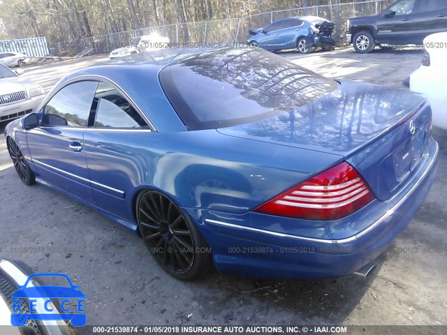 2003 MERCEDES-BENZ CL 500 WDBPJ75J33A035179 image 2