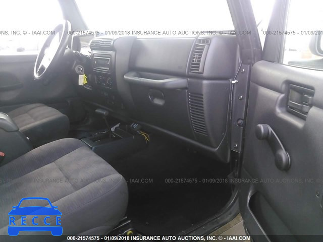 2005 JEEP WRANGLER / TJ SPORT 1J4FA49S05P315960 image 4