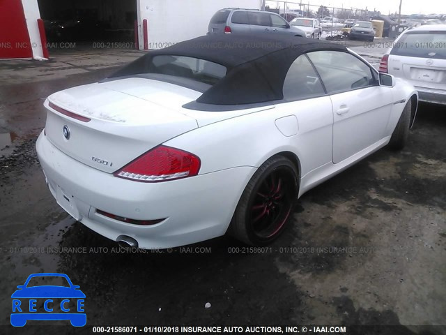 2008 BMW 650 I WBAEB53588CX62763 image 3