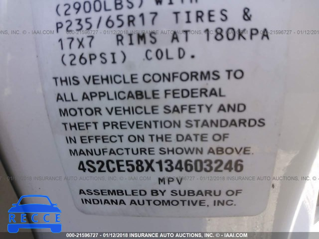 2003 ISUZU AXIOM XS 4S2CE58X134603246 image 8