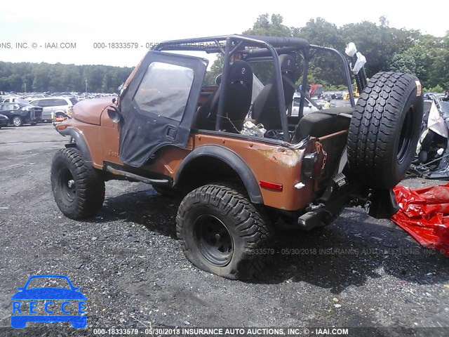 1977 JEEP CJ5 J7M83AA075338 image 2