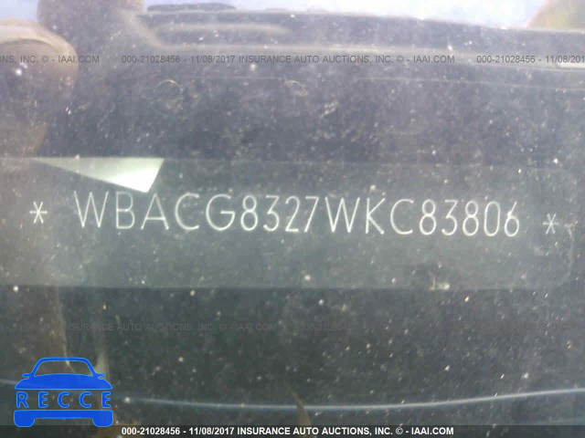 1998 BMW 318 TI AUTOMATICATIC WBACG8327WKC83806 image 8